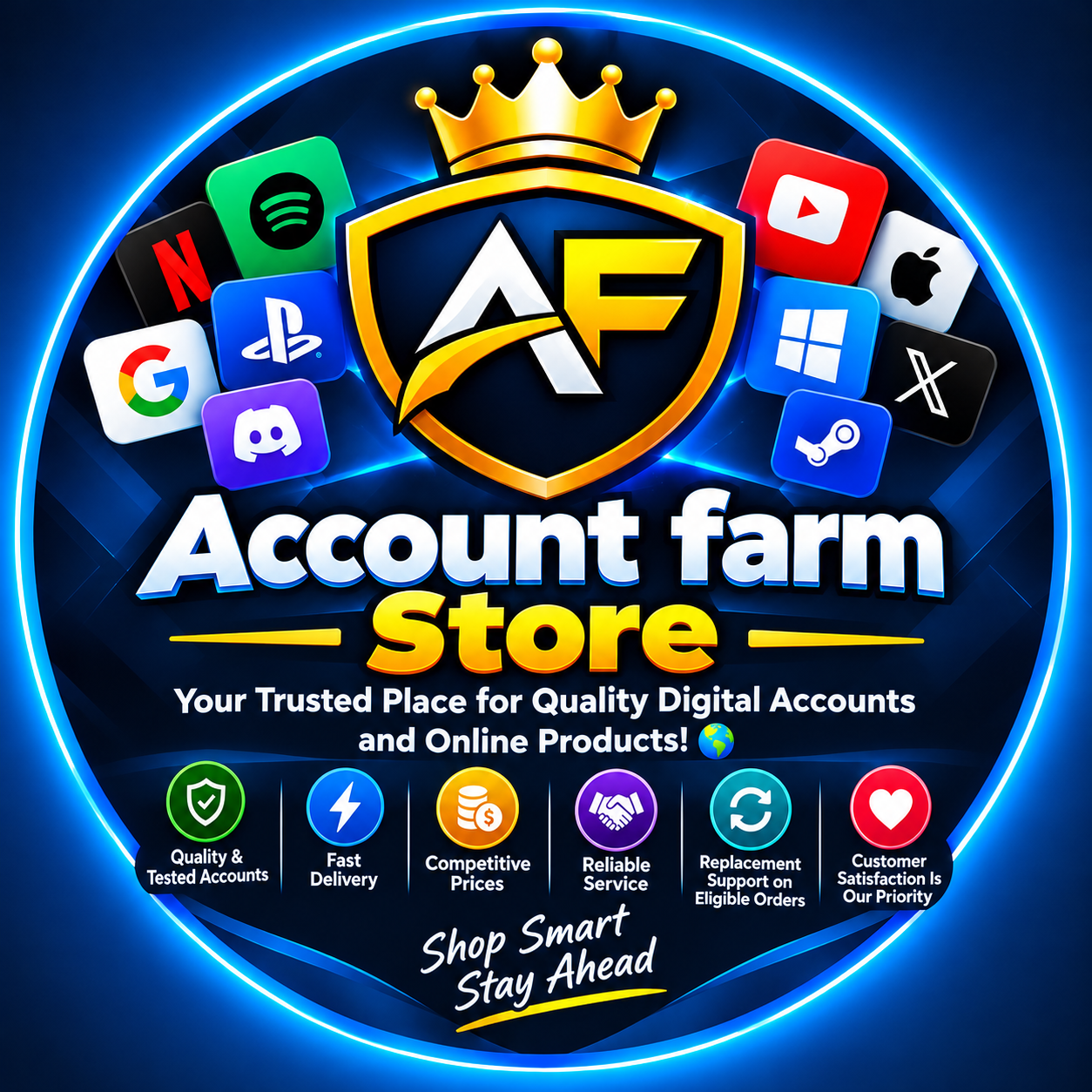 Account Farm logo